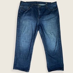 chaps denim straight fit jeans